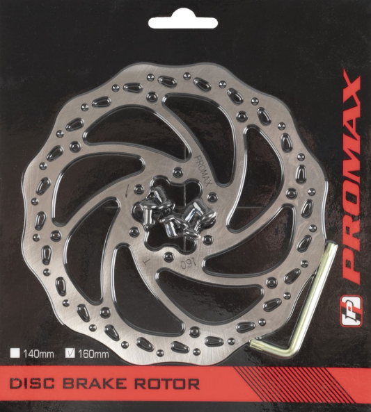 6 BOLT DISC ROTOR 160mm SS (PROMAX) OXFORD