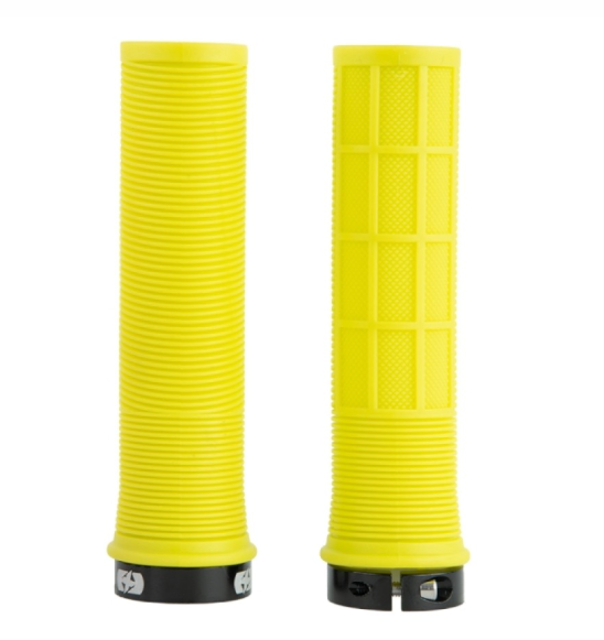 OXFORD DRIVER LOCK ON GRIPS FLOU YELLOW