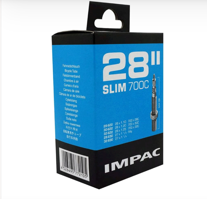 TUBE 700 x 28-32c (28/32-622/630) PRESTA - IMPAC SV28 SLIM