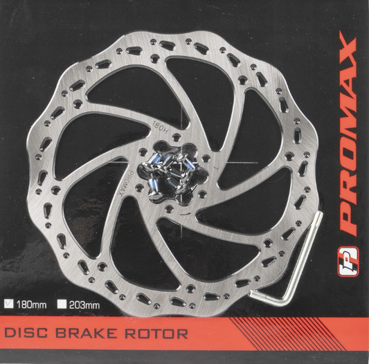 6 BOLT DISC ROTOR 180mm SS (PROMAX) OXFORD