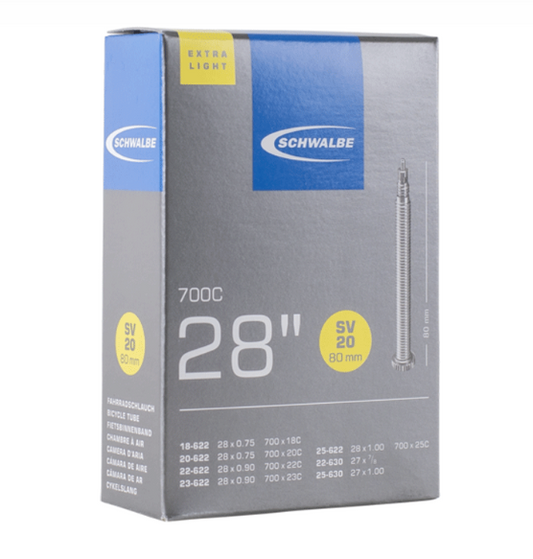 TUBE 700 x 23c (20-622) 80mm - SCHWALBE SV20
