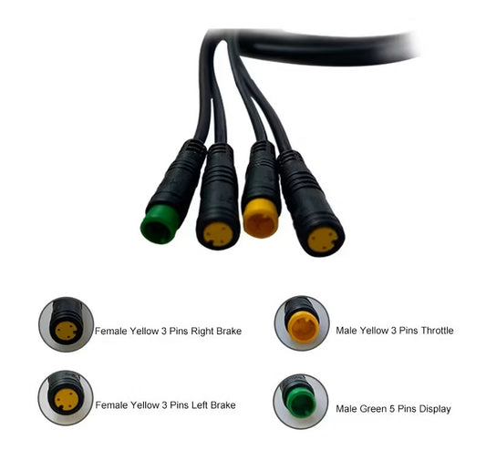 Cable 4into1 BAFANG